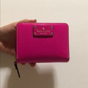 Kate spade pink wallet